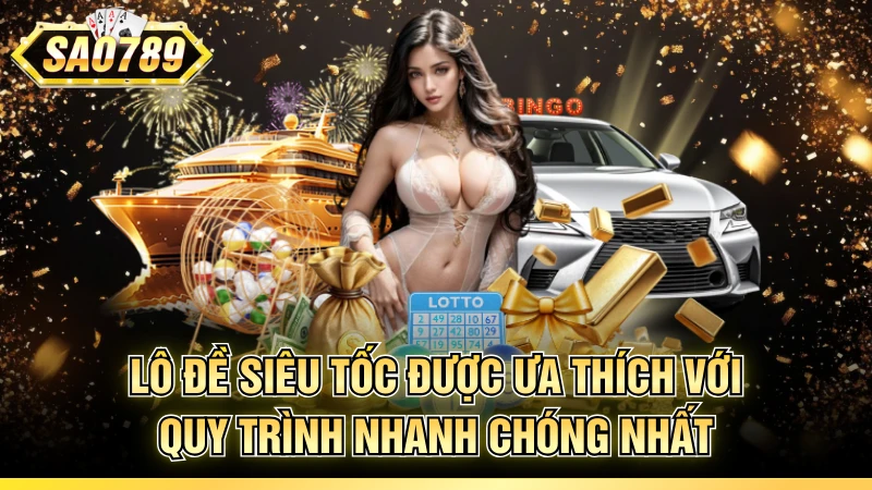 Lô đề siêu tốc được ưa thích với quy trình nhanh chóng nhất