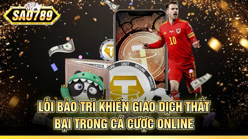 Lỗi bảo trì khiến giao dịch thất bại trong cá cược online