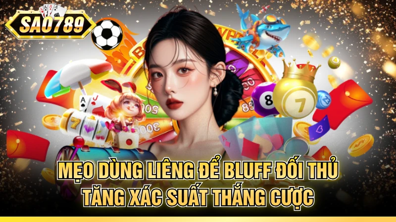 Mẹo dùng liêng để bluff đối thủ tăng xác suất thắng cược