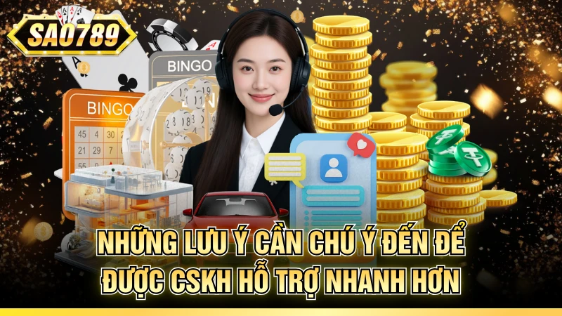 Những lưu ý cần chú ý đến để được CSKH hỗ trợ nhanh hơn