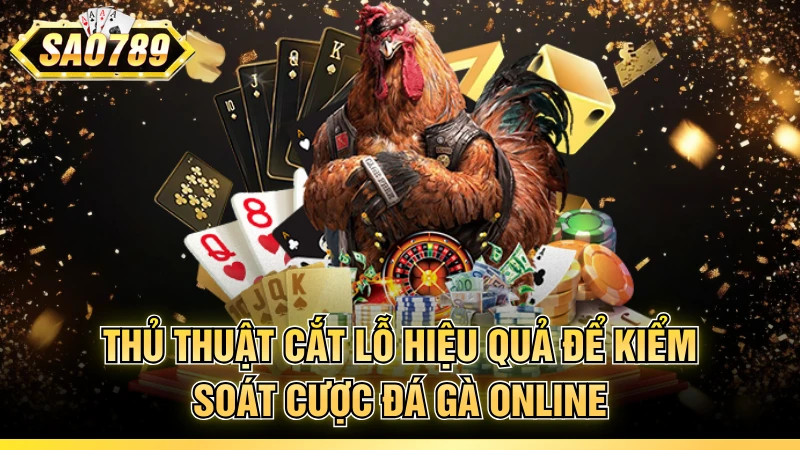 Thủ thuật cắt lỗ hiệu quả để kiểm soát cược đá gà online