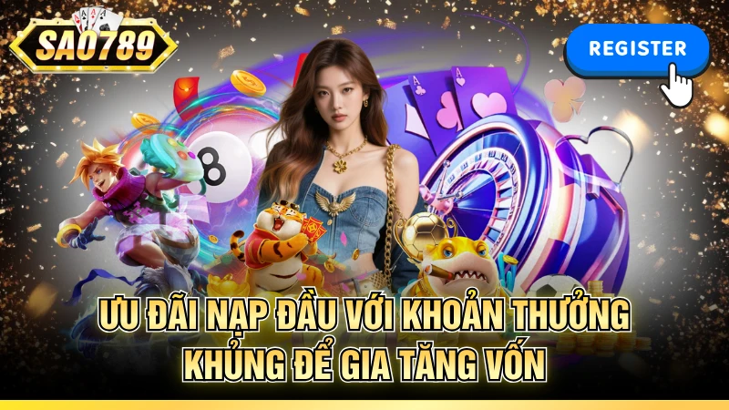 Ưu đãi nạp đầu với khoản thưởng khủng để gia tăng vốn